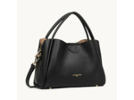 Lancaster Ida Double Sac Porté Epaule 470-84 Noir-In-Nude