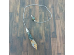Pendule orgonite or/opale/citrine/agate indienne/turquoise africaine