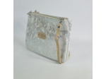 Mila Louise Natasha CU Sac et Pochette Toile Irisée Silver