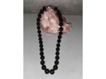 Collier perles onyx noire qualité extra 12mm x 47cm