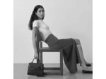 Le Tanneur Emilie Sac à main moyen double rabat cuir Flamingo
