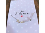 Bracelet "Love" en acier inoxydable