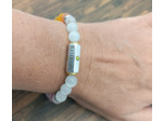Bracelet "Family" Œil de chat arc en ciel