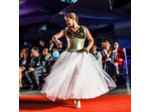 Serre-taille doré avec bretelles