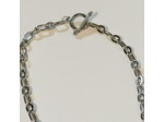 Collier grosse chaîne cœur