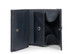 Lancaster Soft Vintage Homme Porte Monnaie 120-10 Bleu Fonce Camel