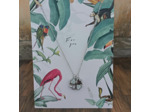 Collier avec pendentif magnétique trèfle à quatre feuilles