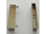Fermoir argenté aimanté 37 mm