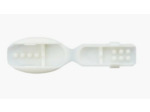 Embout de cordon blanc 25 mm