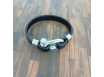 Bracelet cuir homme à boucle