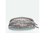 Cameleon Trousse Double Vintage Fantasy Green Flowers