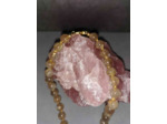 Collier perles quartz rutile qualité extra 10mm x 45cm