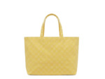 Gérard Darel Lolita Sac Cabas En Toile Monogrammée Citron/Vanille