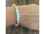 Bracelet "Love" en perles polymère
