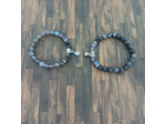 Bracelet de couple Labradorite