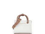 Valentino Alexia Sac A Main Bianco/Cuoio