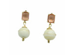 Boucles d'oreilles cristal Murano DUNE