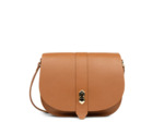 Lancaster Top Double Sac Besace A Rabat 470-61 Camel In Orange