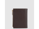 Lancaster Milano Ana Portefeuille Vertical 147-02 Marron Foncé