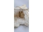 Pendentif quartz fantôme + cordon en cuir olpa944