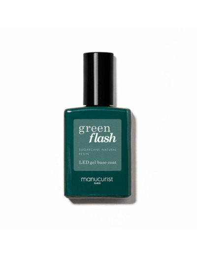 MANUCURIST GREEN FLASH TOP COAT 15ML
