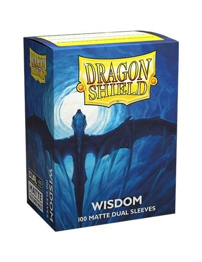 100 Dragon Shield Dual Matte Wisdom