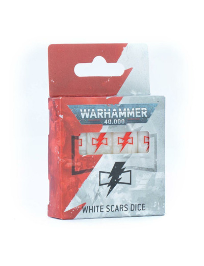 WARHAMMER 40000: WHITE SCARS DICE