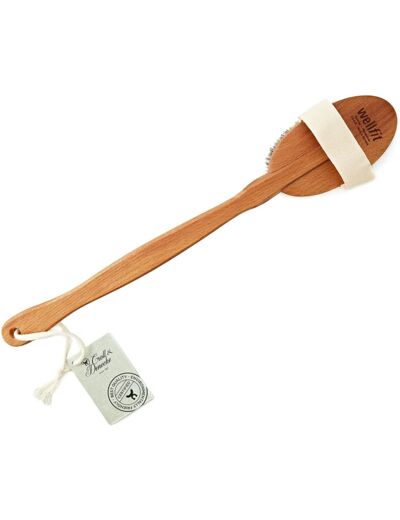 Croll & Denecke Brosse de bain en crin avec manche