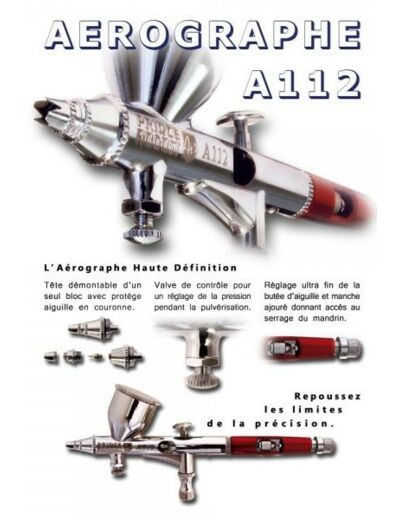A112 – Aérographe Haute Définition