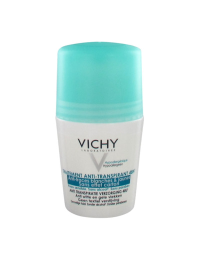 Anti-transpirant Anti-traces 50ml Déodorant Roll-on Vichy