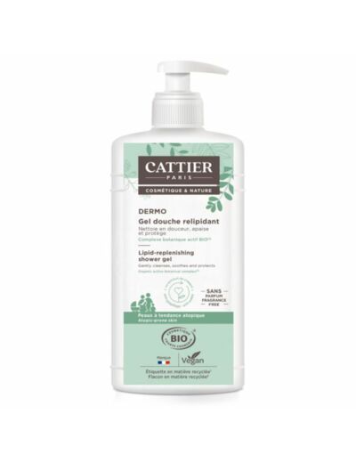 CATTIER GEL DOUCE RELIPIDANT 500ML