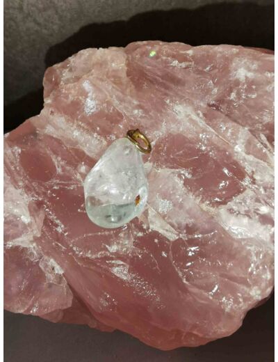 Pendentif cristal de roche OLPA2241