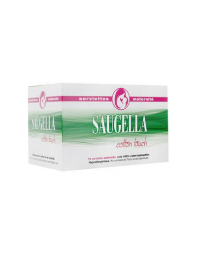 Cotton Touch Serviettes Maternite x10 CottonTouch Saugella