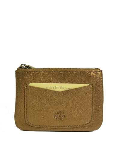 Mila Louise Lias X Porte-Monnaie Ocre