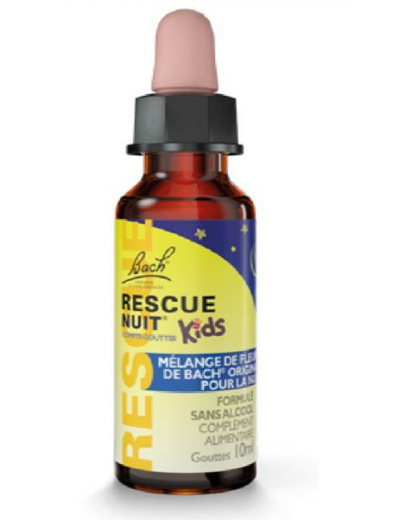 kids nuit compte goutte 10ml Rescue