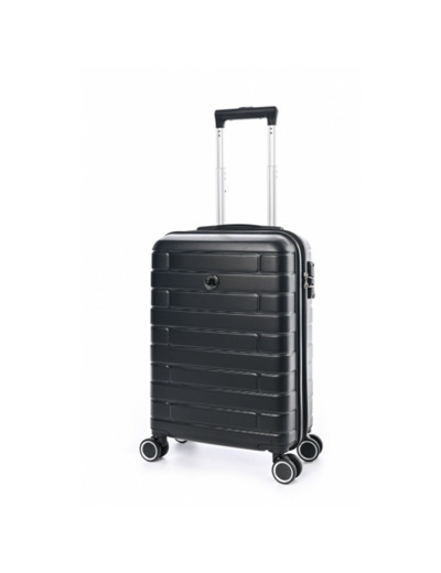 Jump Esco Valise Cabine 55cm 4 Roues Extensible Noir