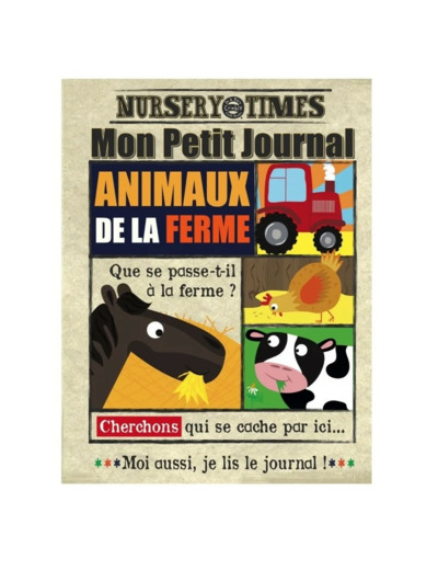 Mon Petit journal à froisser LA FERME