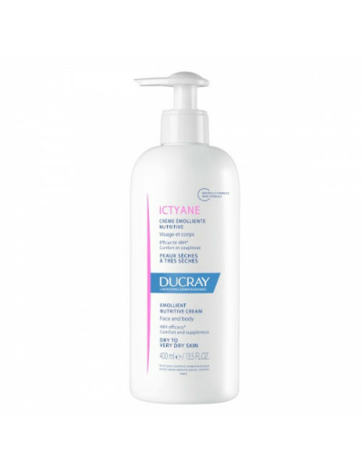 DUCRAY ICTYANE CR EMOL NUT FL400ML 1