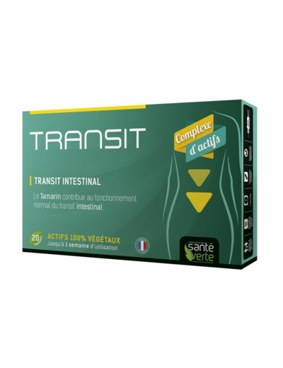 Transit 20 comprimés Sante Verte