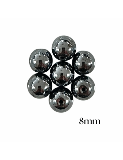 PERLES HEMATITE