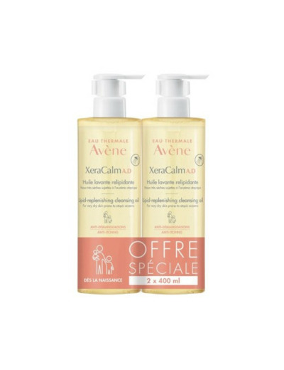 AVENE XERACALM AD HLE LAV RELIPID 2X400ML
