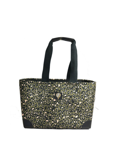 Le Voyage en Panier Panifauve Cabas S Léopard Kaki