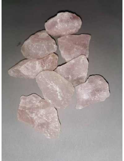 Quartz rose brut