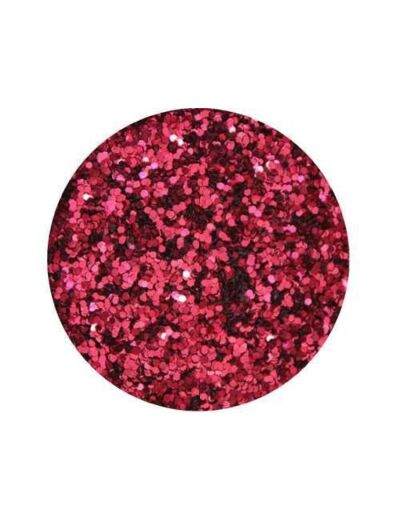 Paillettes en pot 60 g. - Rouge