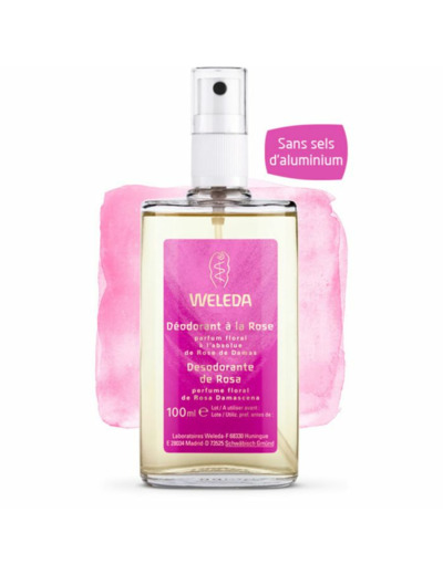 Déodorant 100ml Rose Musquee Weleda