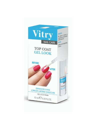 VITRY TOP COAT GEL LOOK 10ML