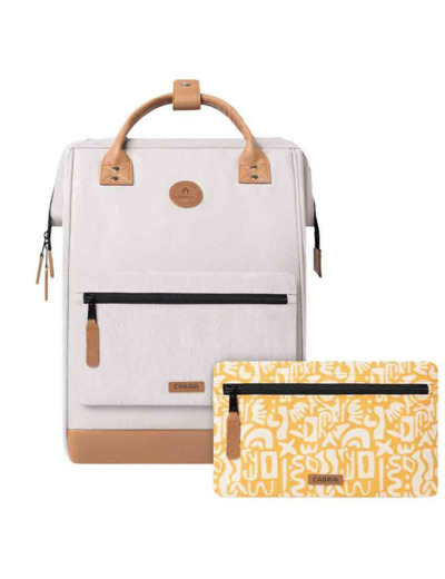 Cabaïa Large Arequipa Sac à Dos 15" Beige