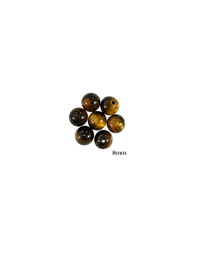 PERLES OEIL DE TIGRE