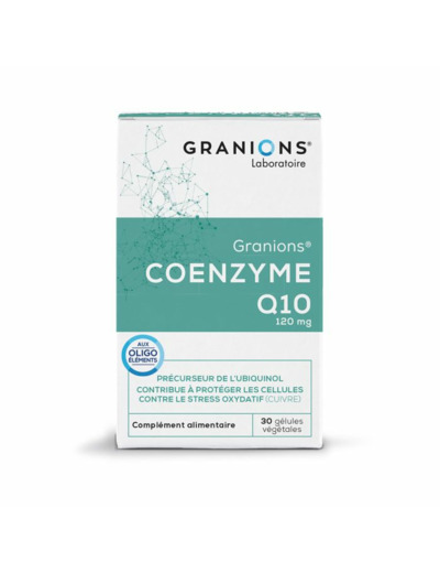 Coenzyme Q10 30 Gelules 120mg Granions