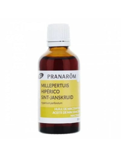 Huile De Maceration Millepertuis Bio 50 ml Les Huiles Végétales Pranarôm